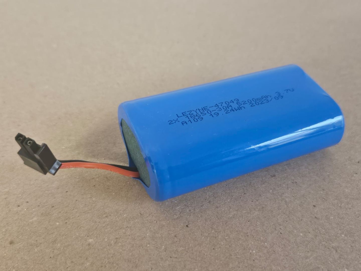 Lezyne Li-Ion Double 18650 batterij 5200 mAh with plug